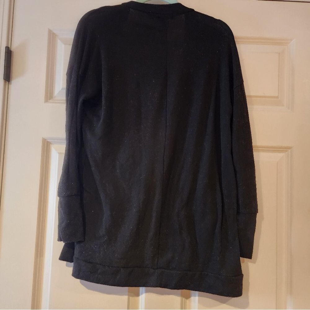 Rue21 black Open Front cardigan Sweater M - Picture 3 of 3